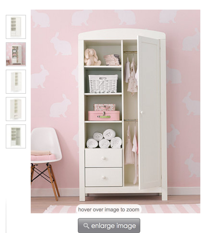 mothercare wardrobes